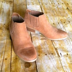 American Eagle by Payless Vegan Brown Ankle Boots Booties Size 7